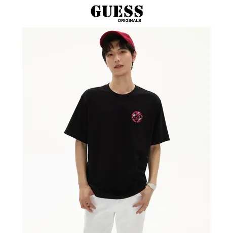 GUESSORIGINALS X IRENEISGOOD 23新男女同款精致印花圆领T恤图片