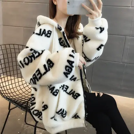 卫衣2023年新款女装韩版秋冬季秋款秋装宽松女士加绒外套爆款上衣图片