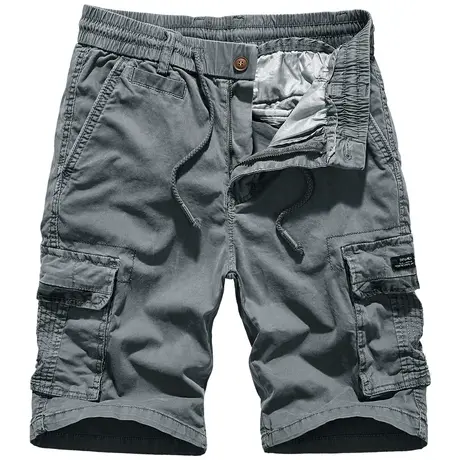 VIP多口袋工装短裤男大码运动沙滩五分裤夏季休闲男士外穿中裤潮商品大图