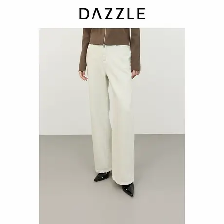 DAZZLE地素 裤子2024冬季新款牛仔裤商品大图