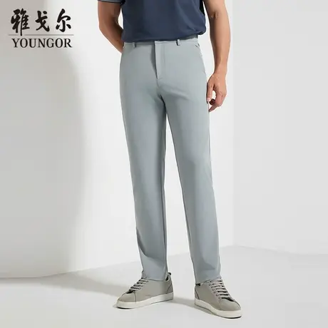 【商场同款】雅戈尔男士长裤春季新款官方商务休闲上班穿长裤男商品大图