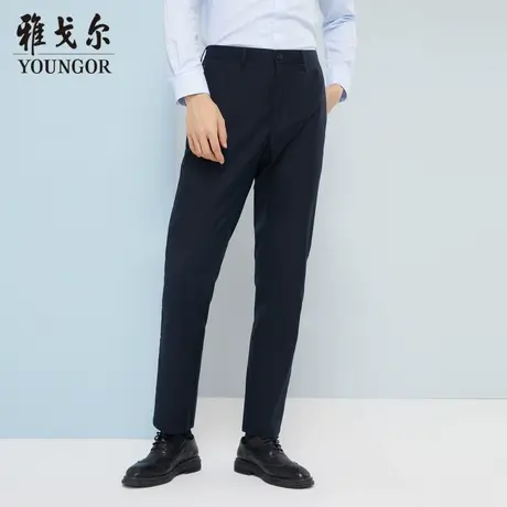 雅戈尔奥莱 商场同款男士长裤秋季新款官方商务休闲长裤男商品大图