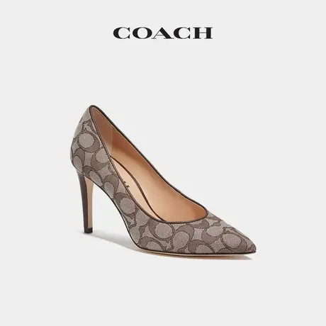 【新品】COACH/蔻驰女士经典标志SKYLER高跟鞋图片