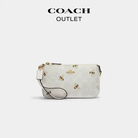 COACH/蔻驰奥莱女士蜜蜂印花NOLITA 19号迷你手拿包斜跨包手袋商品大图