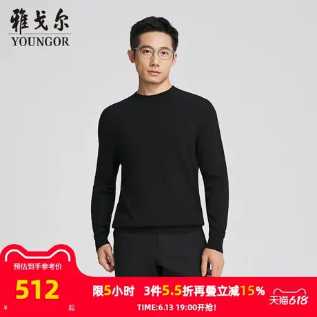 【商场同款】雅戈尔男士羊毛衫秋冬新款官方商务休闲羊毛衫男图片