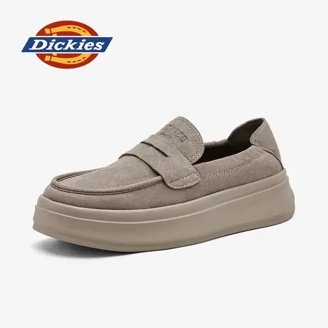 Dickies乐福鞋男鞋2025秋季新款休闲工装一脚蹬厚底增高懒人鞋男商品大图