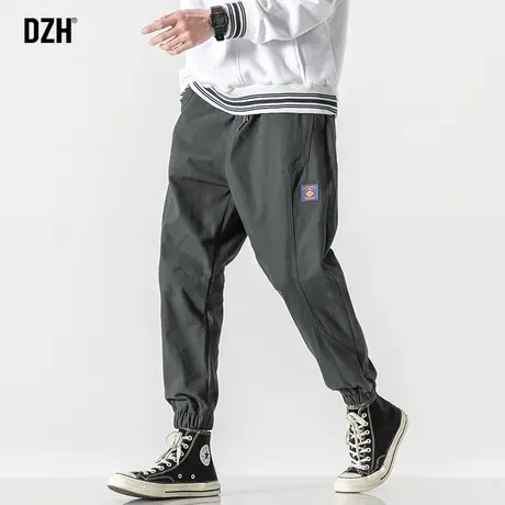 男士束脚休闲裤男潮牌春夏美式工装裤2023新款宽松裤子男款运动裤商品大图