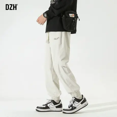 男士休闲裤子潮牌男秋季美式高街运动裤长裤宽松男裤束脚裤哈伦裤商品大图