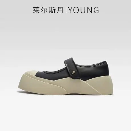 莱尔斯丹2023秋季新款Y系列时尚休闲玛丽珍浅口厚底女单鞋4T53401商品大图