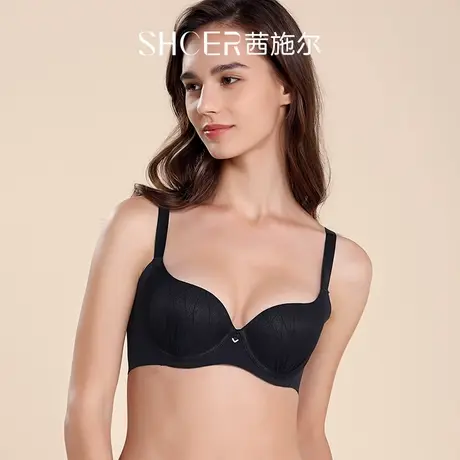 茜施尔商场同款小胸聚拢模杯内衣女收副乳文胸防下垂调整型胸罩商品大图