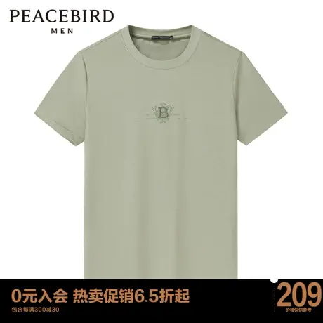 太平鸟男装 短袖T恤B1DAC4H14商品大图