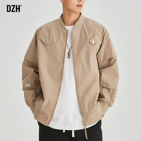 男士棒球服飞行夹克外套男秋季新款2023爆款美式复古休闲痞帅男装商品大图