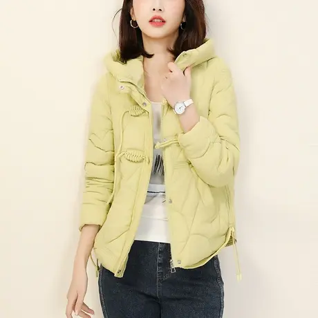 韩潮袭人连帽加厚保暖棉衣女2023冬季新款短款棉服小棉袄外套图片