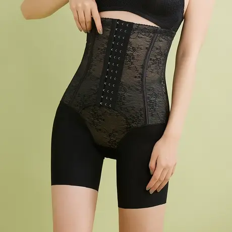 安全裤内裤二合一女防走光夏冰丝薄款收腹大码无痕不卷边高腰提臀商品大图