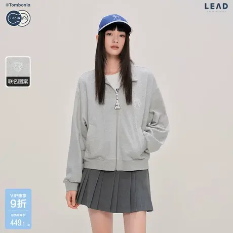 【tombonia联名】乐町商场同款绣花立领外套肌理感外套C2BBF3324商品大图