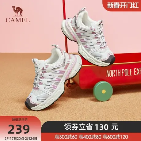 骆驼女鞋秋季新款老爹鞋女款运动鞋潮流百搭厚底增高休闲鞋子商品大图