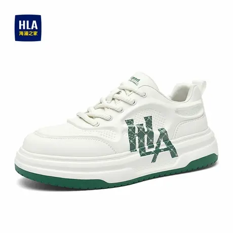 HLA/海澜之家男鞋新款时尚百搭板鞋透气增高耐磨男士休闲鞋商品大图