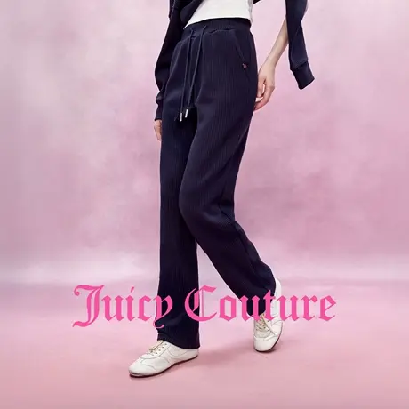 Juicy Couture【slow cleanfit系列】橘滋休闲裤女25秋季新款长裤商品大图