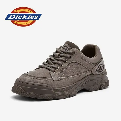 Dickies工装鞋男款秋季2025新款男鞋厚底低帮马丁鞋男士休闲皮鞋商品大图