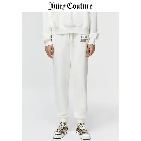 Juicy Couture橘滋休闲裤女美式春季新款休闲卫裤针织运动束脚裤商品大图