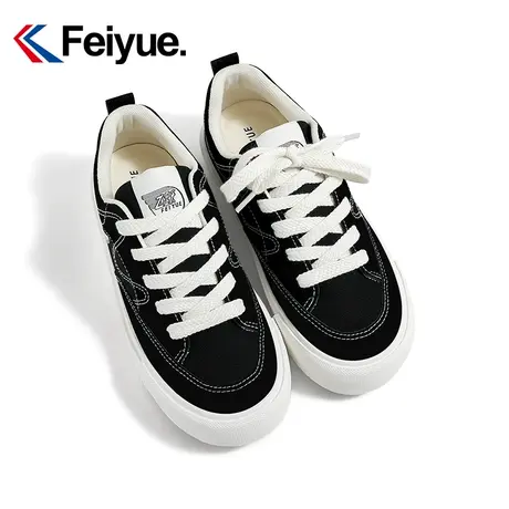 feiyue/飞跃百搭休闲鞋2024春季新款厚底时尚女鞋低帮百搭板鞋976图片