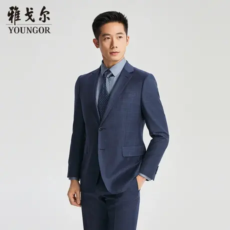 【商城同款】雅戈尔男士西服春季新款官方商务休闲正装西装外套男图片