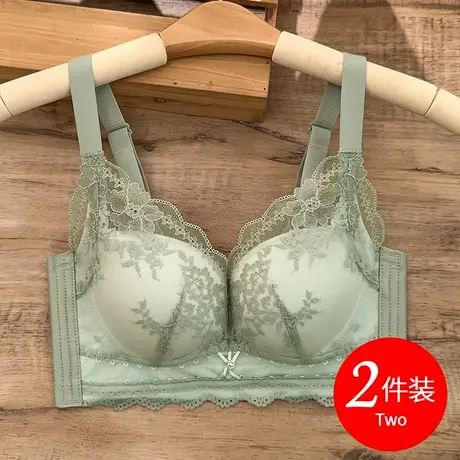 夏季内衣女薄款0.5cm小胸聚拢收副乳薄模杯文胸品牌胸罩专柜正品商品大图