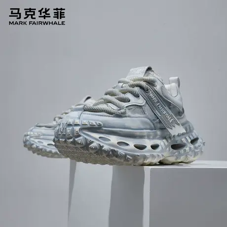 马克华菲男鞋老爹鞋2025秋季新款爆款潮牌休闲运动鞋高级感轮胎鞋商品大图