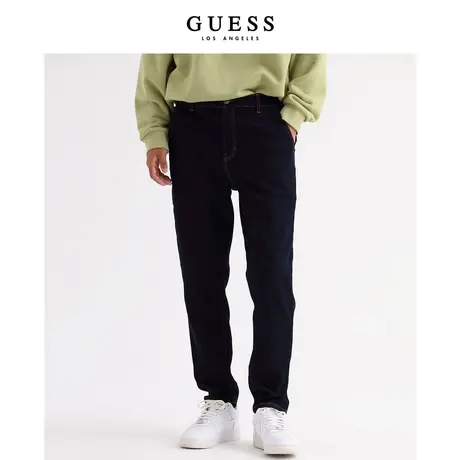GUESS男士休闲经典舒适百搭直筒宽松牛仔裤-X3PA25D51V1商品大图