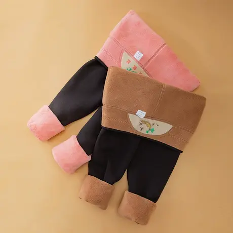 新品羊绒加厚女打底裤冬季可外穿多种尺寸高腰保暖小个子踩脚款商品大图