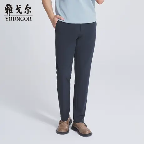 雅戈尔奥莱 商场同款男士长裤秋季新款官方商务休闲长裤男商品大图