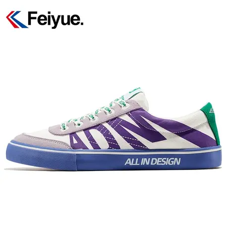 飞跃二代ADM低帮百搭情侣帆布鞋官方秋季款国潮透气舒适休闲板鞋商品大图