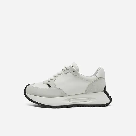 Nine West/玖熙2024年春季新款时尚休闲鞋女增高厚底女鞋简约百搭图片