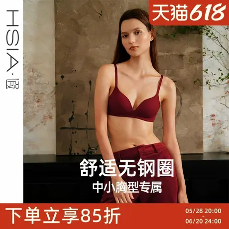 【斑纹蕾丝】遐无钢圈内衣女新光面无痕胸罩上薄下厚中小胸文胸图片