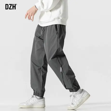 男士束脚休闲裤男秋季潮流运动长裤子2023新款美式机能冲锋裤男裤商品大图