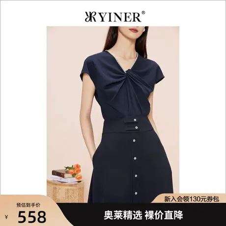YINER音儿女装2023夏季新款毛针织衫8C63206296商品大图