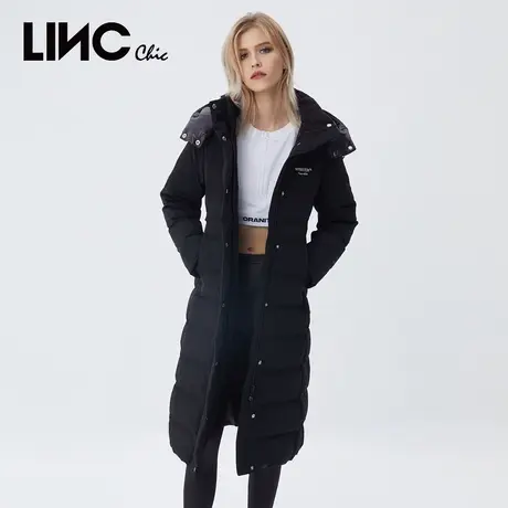LINC金羽杰羽绒服女2023冬新款反季中长款加厚女款面包服断码清仓商品大图