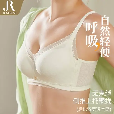 六月玫瑰性感内衣防下垂收副乳显胸大调整型聚拢女小胸聚拢商品大图
