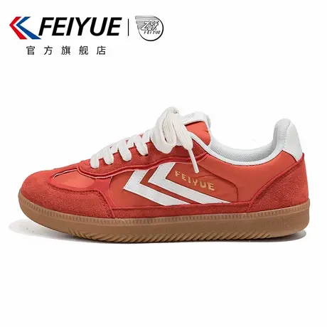 feiyue/飞跃女鞋德训鞋女2025春季新款爆款复古百搭透气休闲板鞋图片