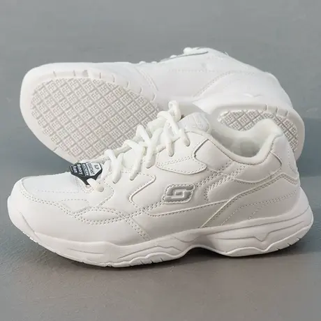 斯凯奇（Skechers）女鞋春季2025新款潮流百搭休闲鞋运动鞋轻便皮商品大图