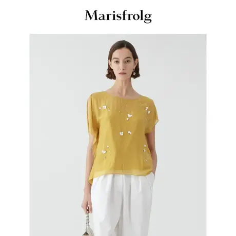 【奥莱清仓保暖季特价 】玛丝菲尔蕾丝衫商品大图