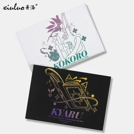 秀洛公主接头霸王夏季衣服连结可可萝凯露动漫游戏cos短袖T恤男女商品大图