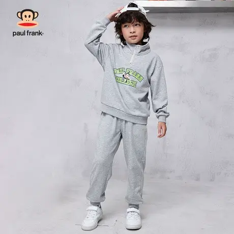 大嘴猴童装男女童卫衣套装2024春秋款新品套头中大童潮酷两件套商品大图