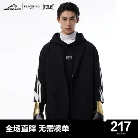 【AIRxPEACE】太平鸟男装 everlast联名宽松西服男潮BBBC4A05图片