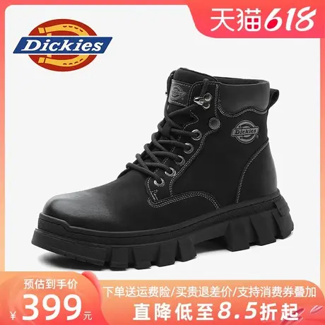 Dickies马丁靴男款2025新款男鞋夏季靴子英伦男士中帮男靴工装靴商品大图