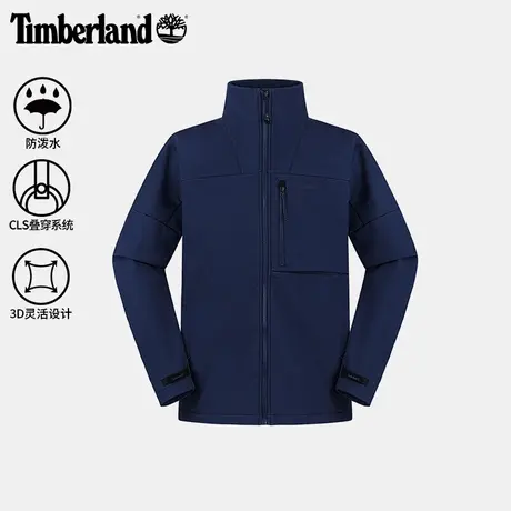Timberland添柏岚官方男装外套新款户外休闲软壳衣防泼水|A6A3Y图片