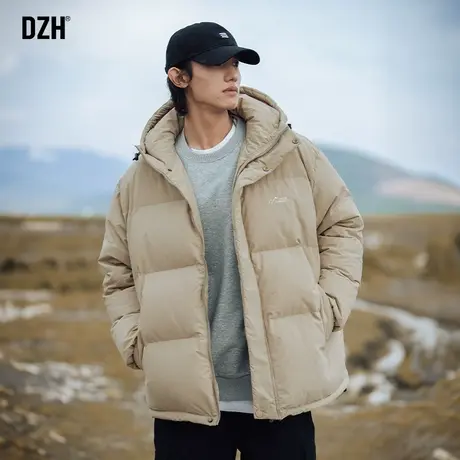 男士刺绣棉衣棉袄男冬季加厚卡其色外套2023新款面包服防寒服棉服图片