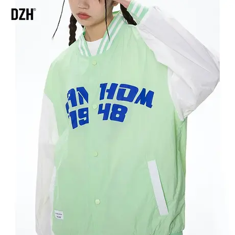 男女同款棒球服外套男夏季薄款2023新款休闲速干夹克钓鱼服皮肤衣商品大图