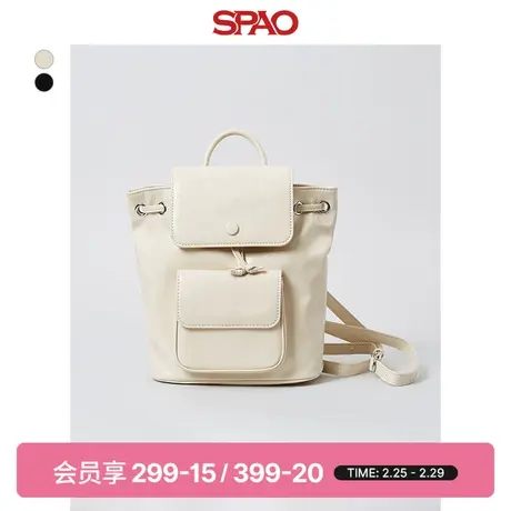 SPAO韩国同款2024年春季新款女士时尚潮通勤斜挎单肩包SPAKE24A53商品大图