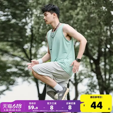 唐狮2024夏季新款男背心纯色汗衫透气舒适百搭无袖男上衣内搭打底商品大图